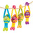 Long Arm Easter Egg Plush 11" (DZ)