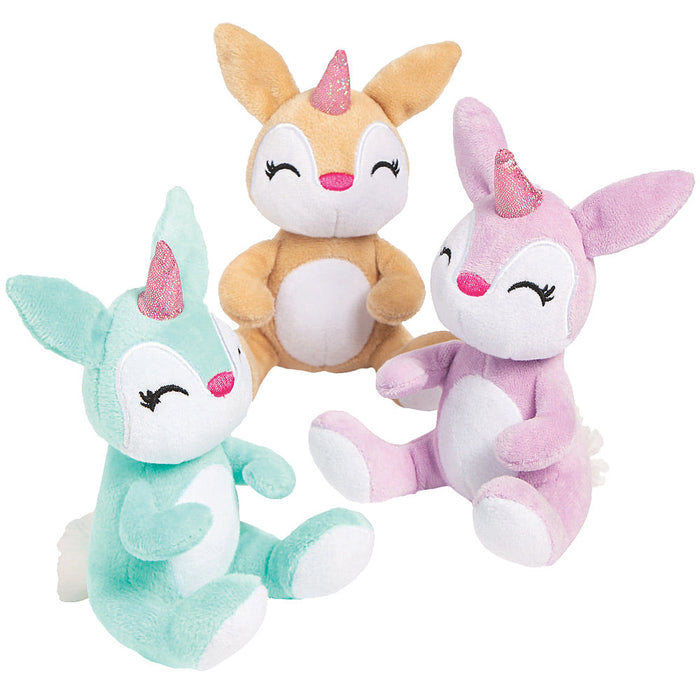 Stuffed Unicorn Bunnies 5" (DZ)