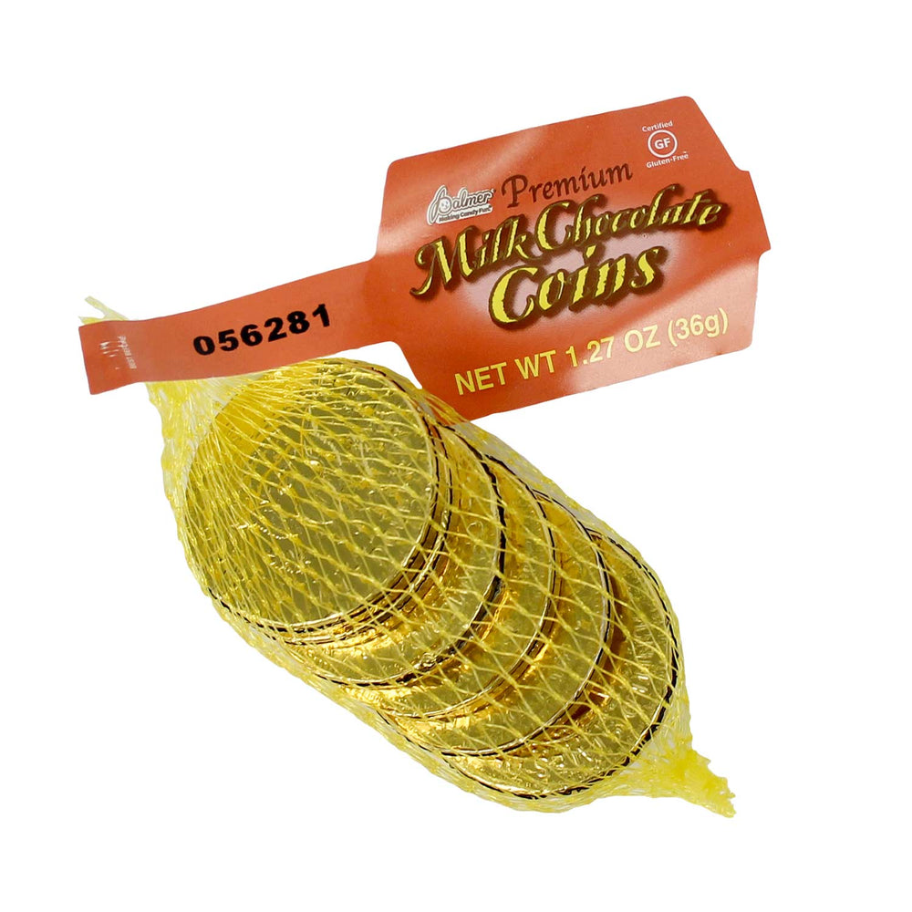 Premium Milk Chocolate Coins 1.27 oz