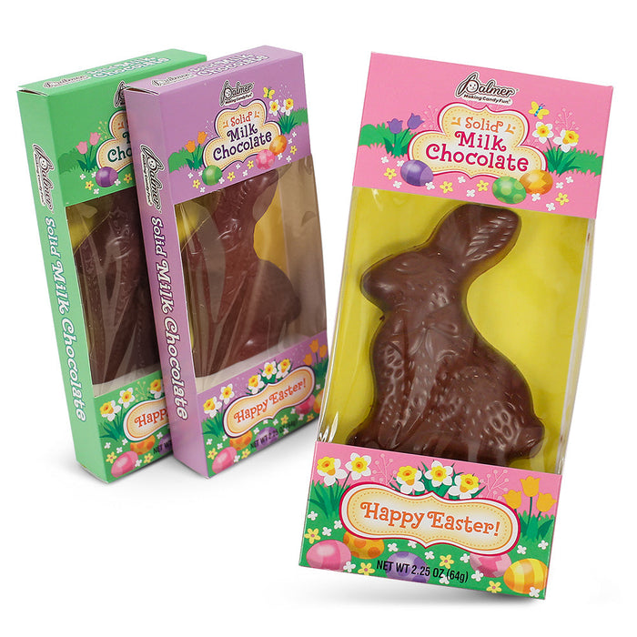 Solid Milk Chocolate Bunny 3-1/2"