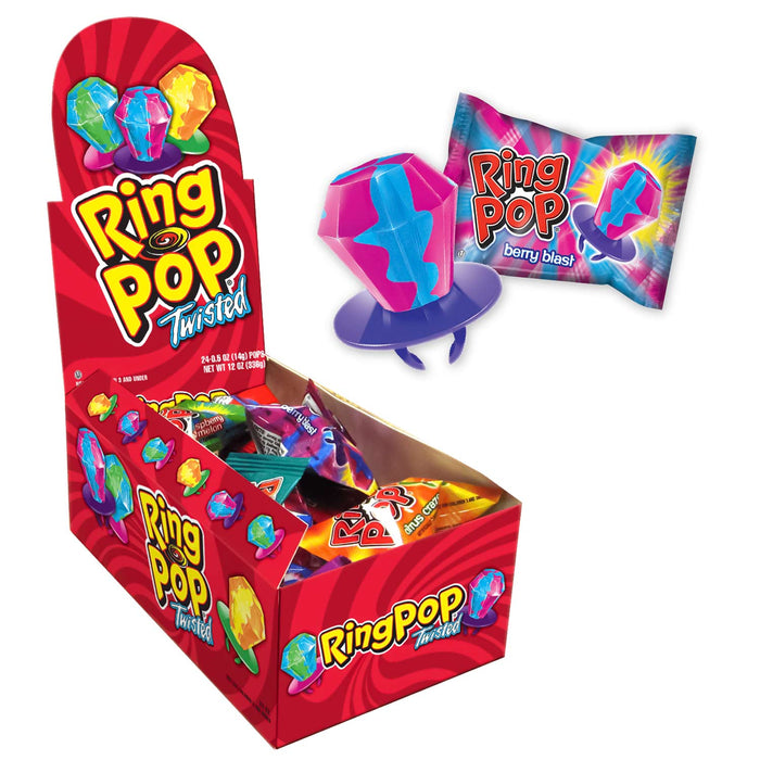 Ring Pop Twisted 24 Count