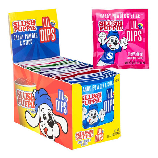 SLUSH PUPPiE® Lil Dips Candy Powder & Stick 36 Count