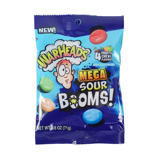 Warheads Mega Sour Booms 2.5 oz