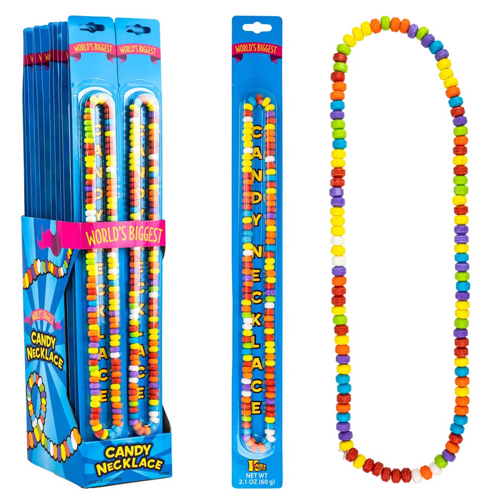 World's Biggest Candy Necklace 30" (24 PACK)