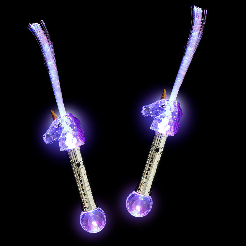 Light Up Unicorn Wand 15"