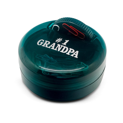 Grandpa Paperclip Dispenser