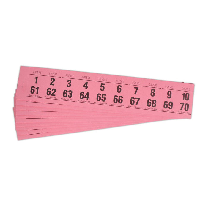 Paddle Wheel Tickets 60X2 (Special Order) (100 PACK)