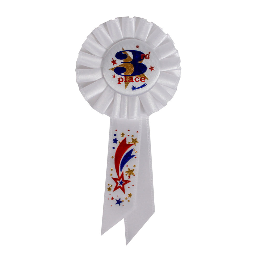 Award Rosette - 3rd Place 6"