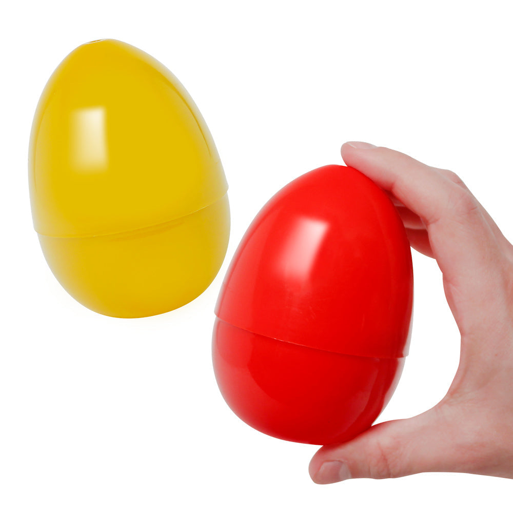 Empty Red & Yellow Eggs 4" (24 PACK)