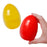 Empty Red & Yellow Eggs 4" (24 PACK)