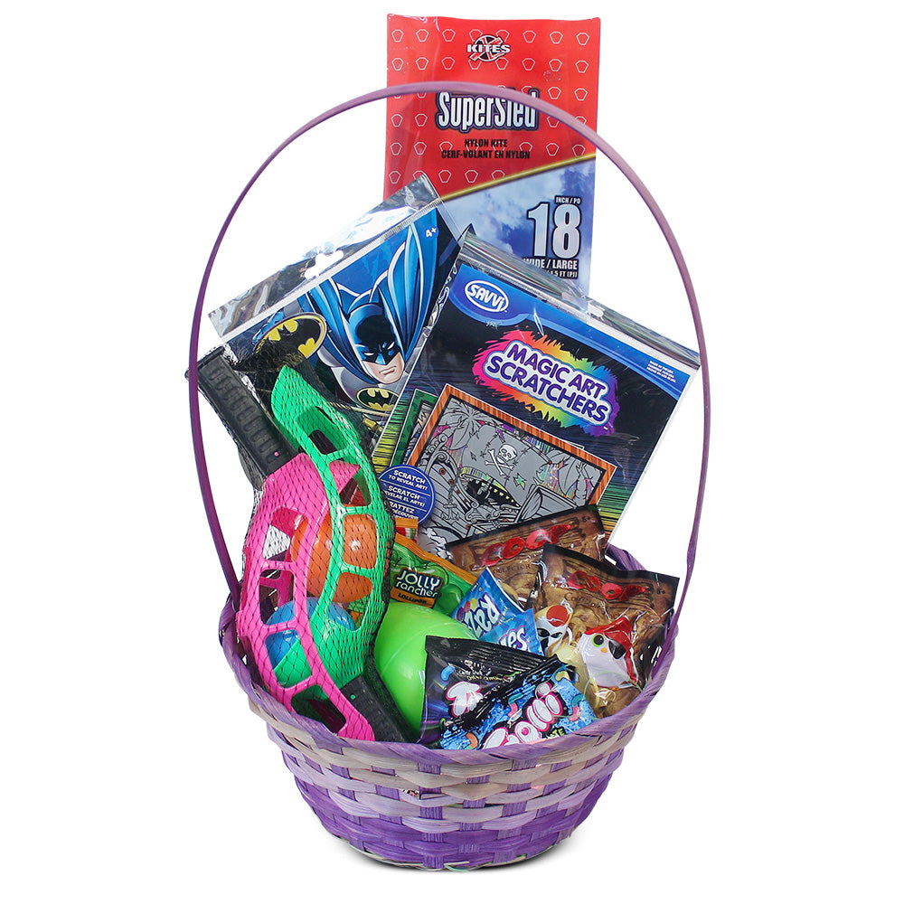 Filled Easter Basket for Boys