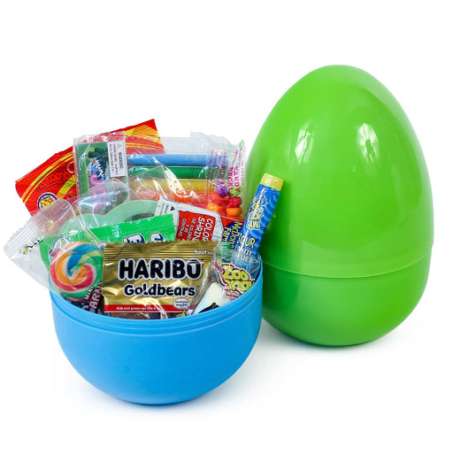 Filled X-Large Plastic Easter Eggs 8"