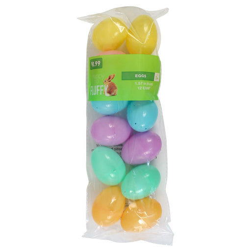 Closeout Easter Eggs Pastel 2.25" (12 Pack)