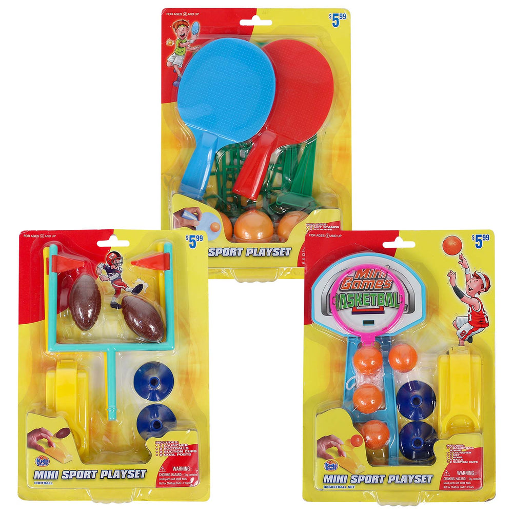 Mini Sports Playset Assorted