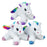 Plush Unicorn Rattle 8"