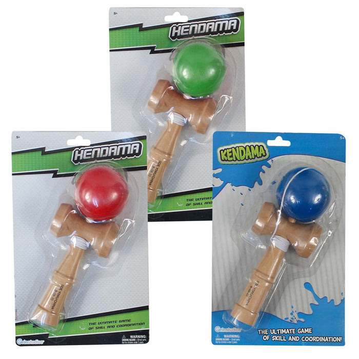 Wooden Kendama Game Assorted 7"