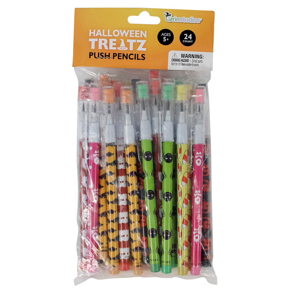 Halloween Push Pencils (24 PACK)