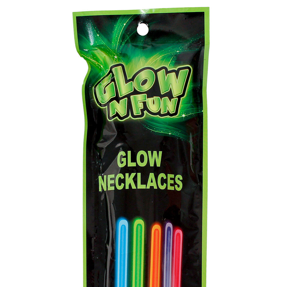 Glow Necklace Assortment 22" (25 PACK)