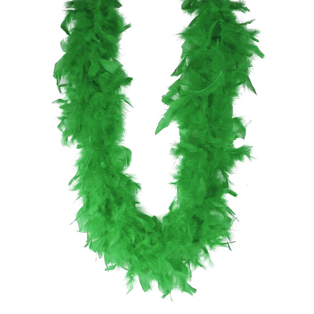 Feather Boa - 6' Chandelle 60 Gr Green