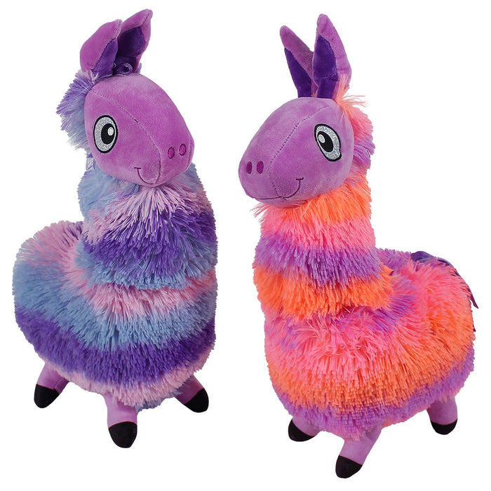 Plush Shaggy Lefty Llama 16.5"