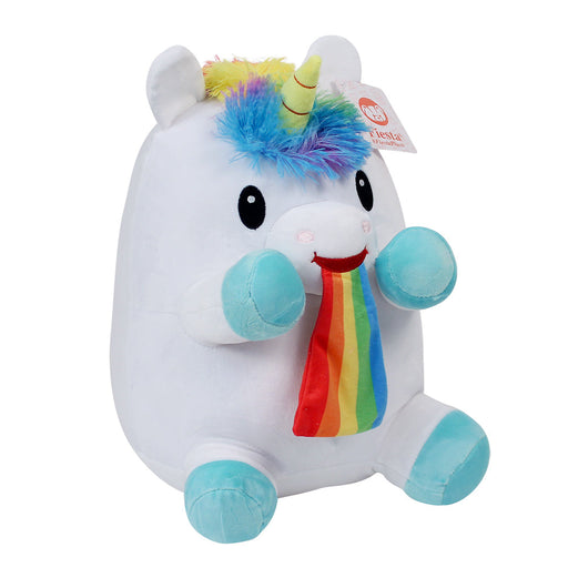 Plush Techni Puking Rainbow Unicorn 13"