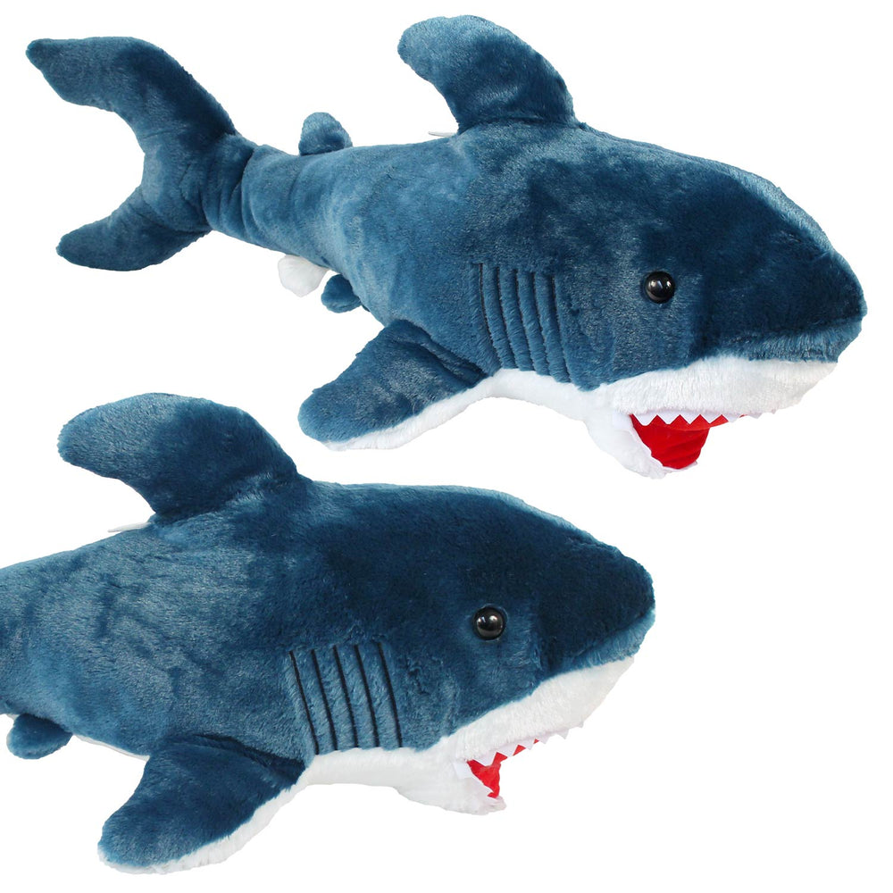 Plush Blue Shark 34"