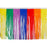 Float Drape - Vinyl Fringed 15" x 10' Rainbow