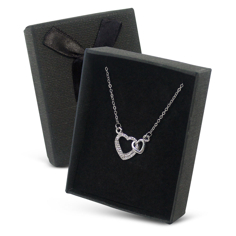 Double Heart Necklace