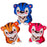 Plush Tiger Assortment  5.5" (DZ)