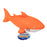 Squeeze Me Shark Orange 9"