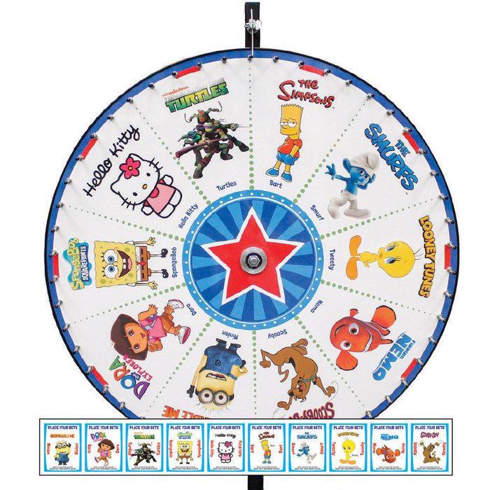 Wheel Rental - 36" Character Wheel