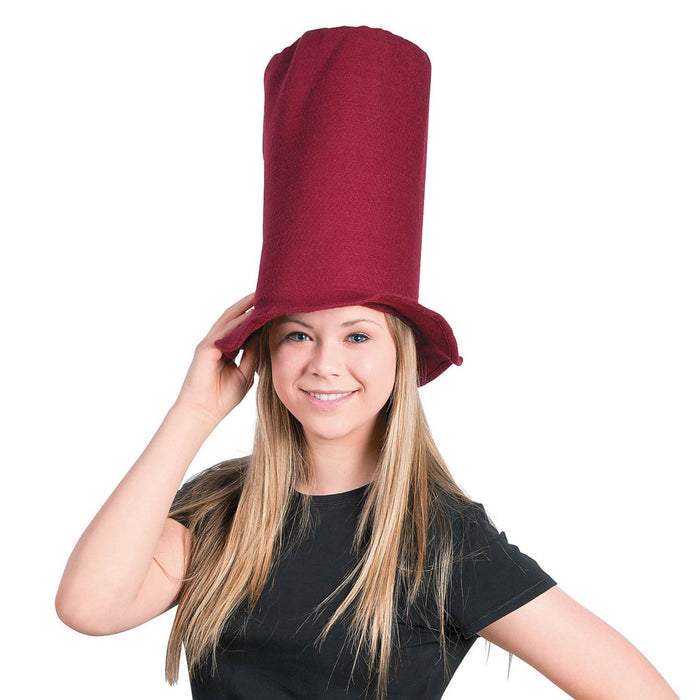 Stovepipe Hat - Burgundy (DZ)