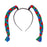 Spirit Braids Headband - Red Green Blue