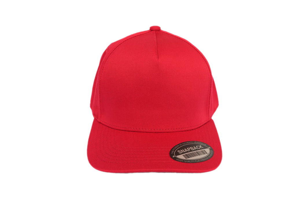 519 Blank Plain Cotton Twill Five Panel Pro Style Cap Hat