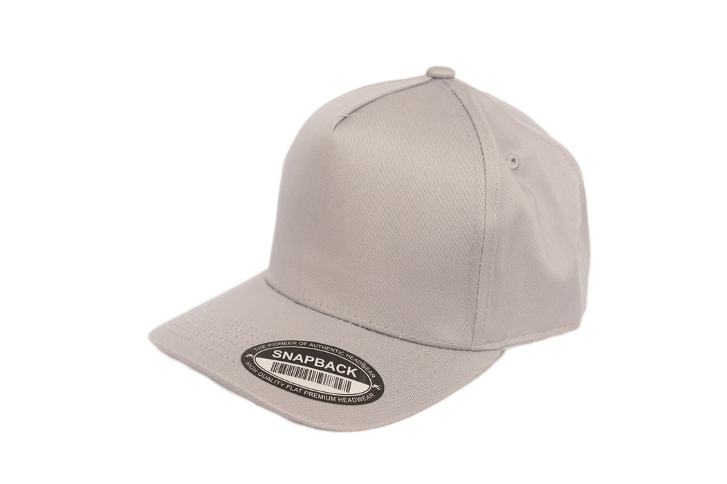 519 Blank Plain Cotton Twill Five Panel Pro Style Cap Hat