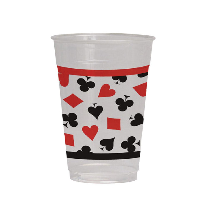 Card Night Cup 16 oz (8 PACK)