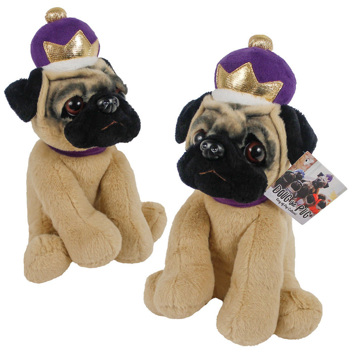 Plush Doug The Pug Toy 10"