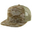 KAMEL 707 100% COTTON CAMO 7 Panel Flat  Adjustable Snapback Mesh Trucker Cap