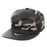 Kamel 707 7 panel PU Leather Camo Flat Adustable SnapBack Hat