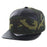 Kamel 707 7 panel PU Leather Camo Flat Adustable SnapBack Hat