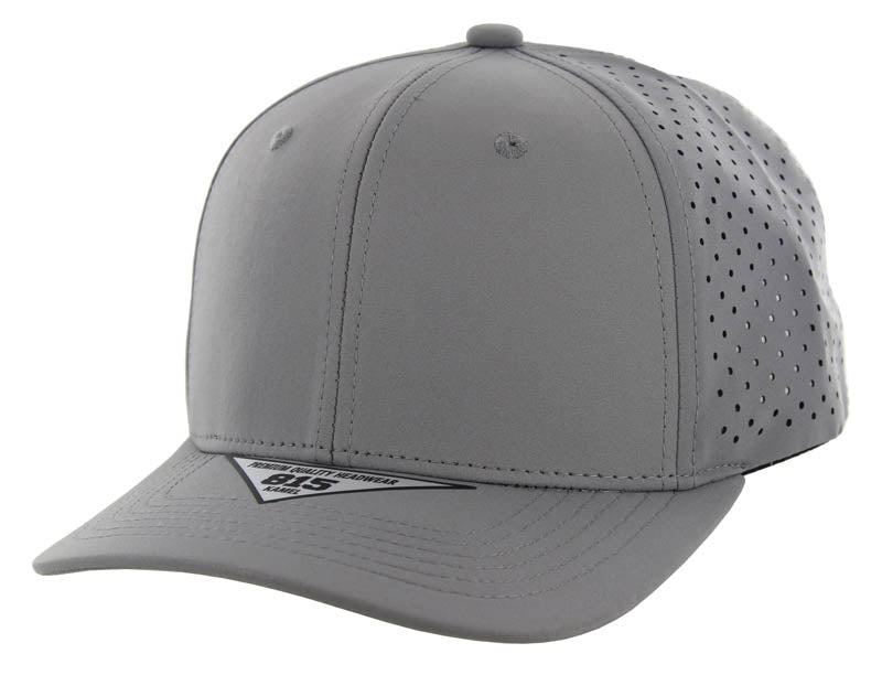 Dallas 815 Hydro 6 Panel Performance Laser Perforated Snapback Trucker Cap