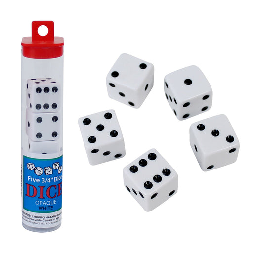 Dice Set Standard 3/4" (5 PACK)