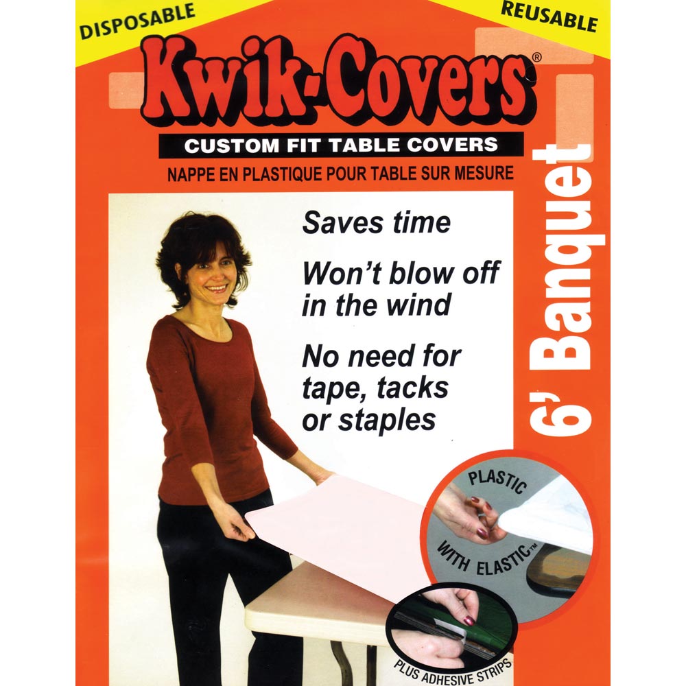 Kwik Cover - White 6' x 30"