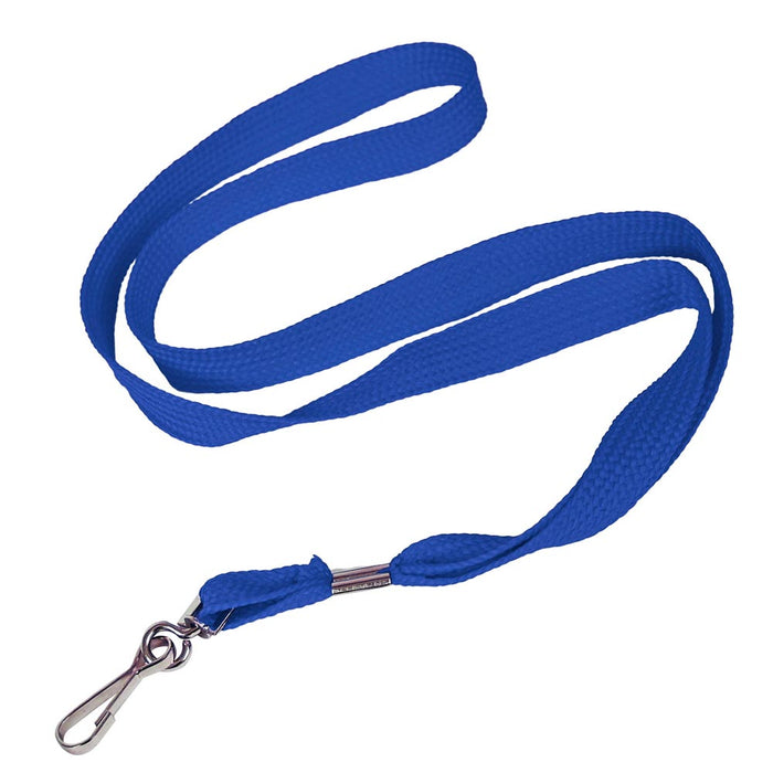 Cloth Lanyard Blue 19" (DZ)