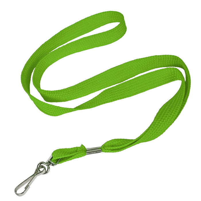 Cloth Lanyard - Green 19" (DZ)