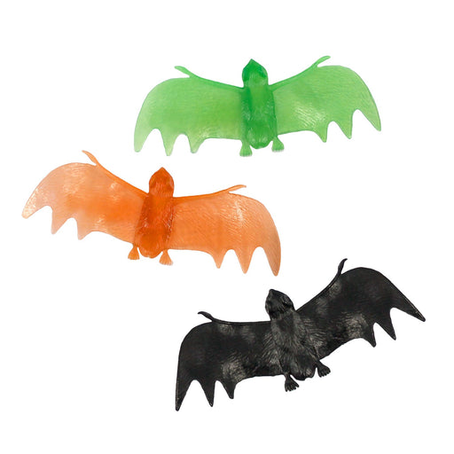 Halloween Vinyl Bats 4.5" (10 PACK)