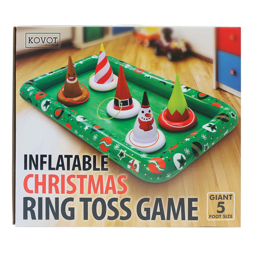 Inflatable Christmas Ring Toss Game 5'