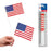 American Flag 4" x 6" Plastic (Import) (DZ)