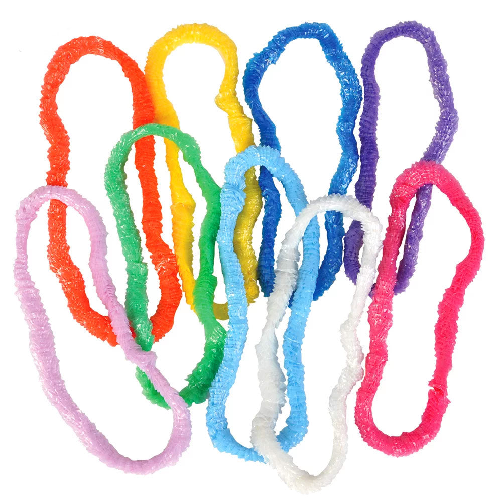 Leis - Plastic Lei Assortment 1.25" (100 PACK)