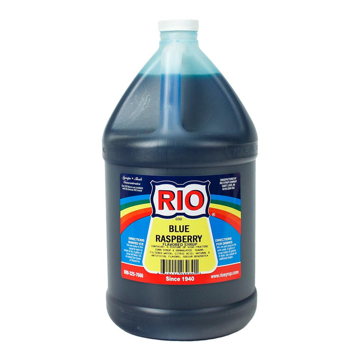 Blue Raspberry Snow Cone Syrup (Gallon)